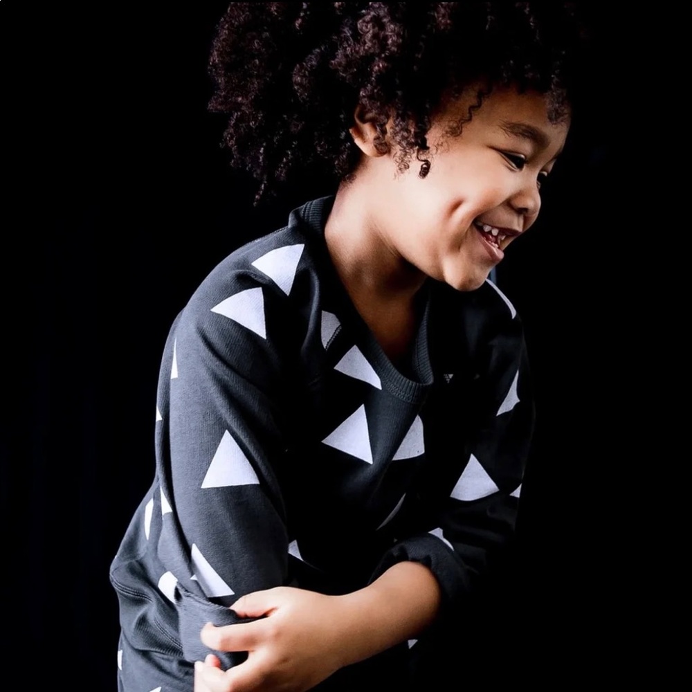 Kid＋Kind Triangle Pullover Sweatshirts 18-24M